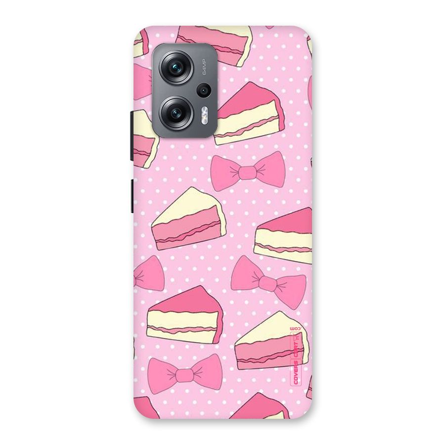 Bow Cake Back Case for Redmi K50i