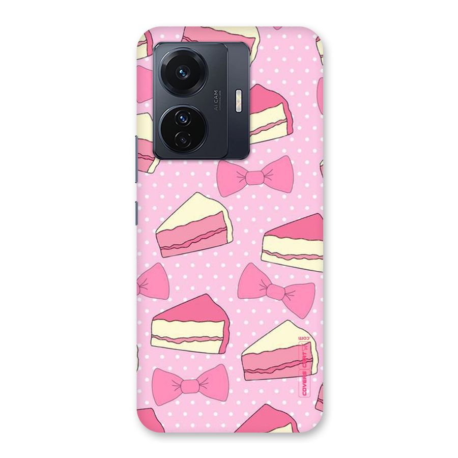Bow Cake Back Case for Vivo T1 Pro