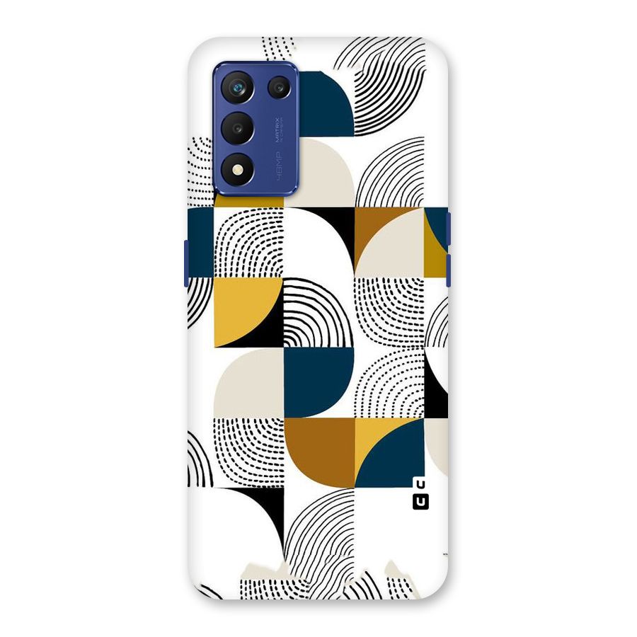 Boxes Pattern Back Case for Realme 9 5G Speed
