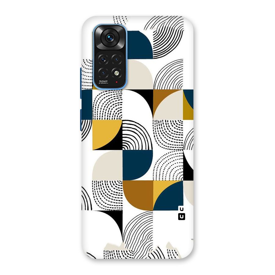 Boxes Pattern Back Case for Redmi Note 11S