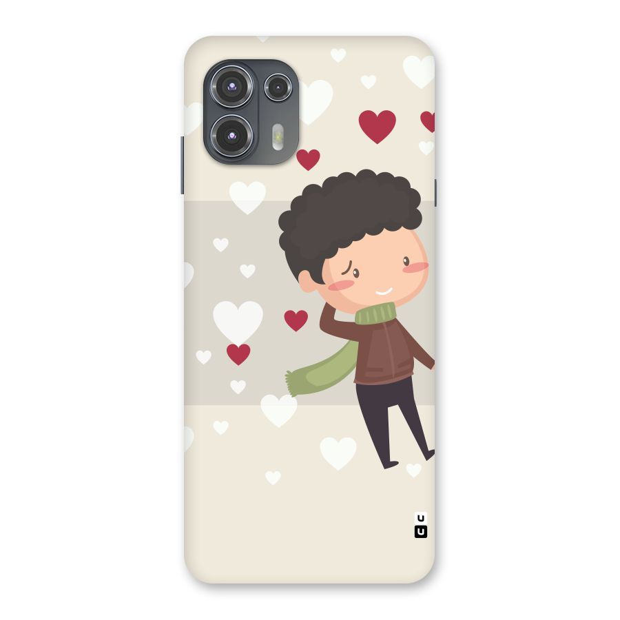 Boy in love Back Case for Motorola Edge 20 Fusion