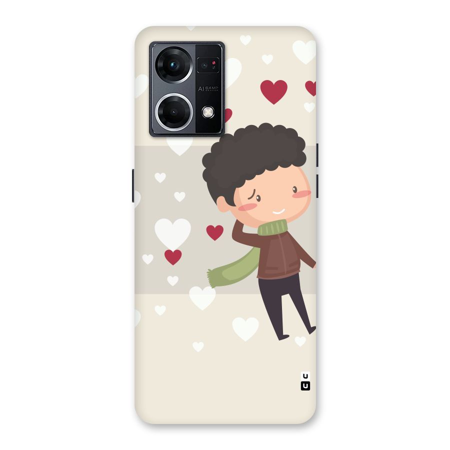 Boy in love Glass Back Case for Oppo F21 Pro 5G