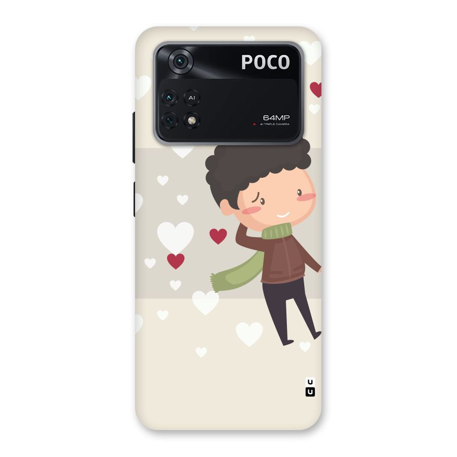 Boy in love Back Case for Poco M4 Pro 4G