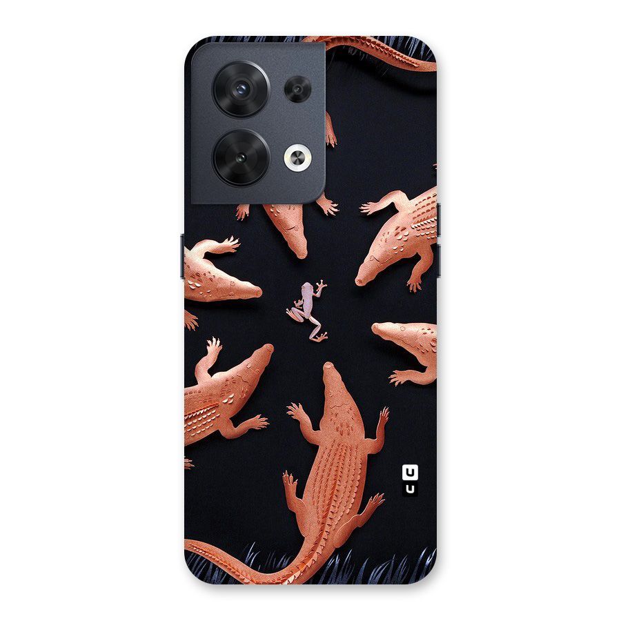 Brave Frog Back Case for Oppo Reno8 5G