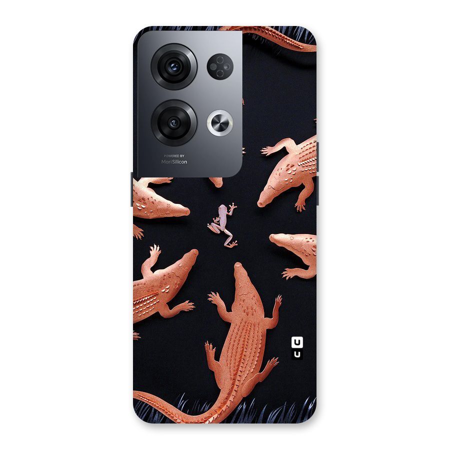 Brave Frog Back Case for Oppo Reno8 Pro 5G