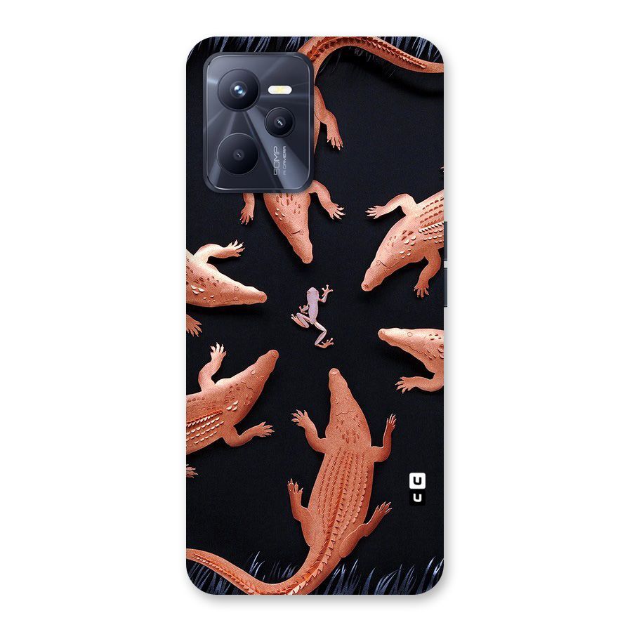 Brave Frog Back Case for Realme C35