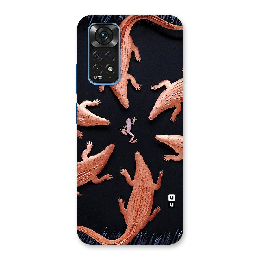 Brave Frog Back Case for Redmi Note 11S