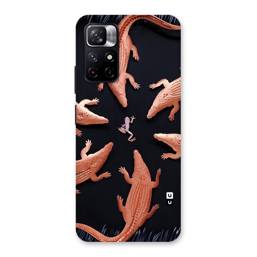 Brave Frog Back Case for Redmi Note 11T 5G