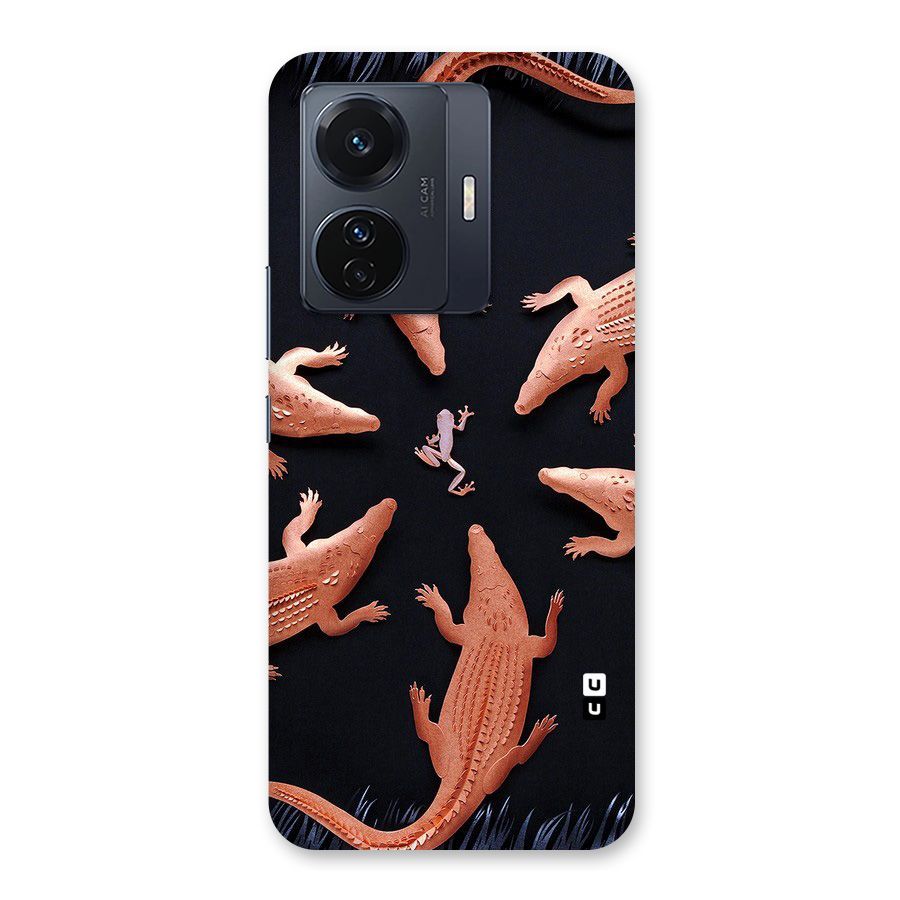 Brave Frog Back Case for Vivo T1 Pro