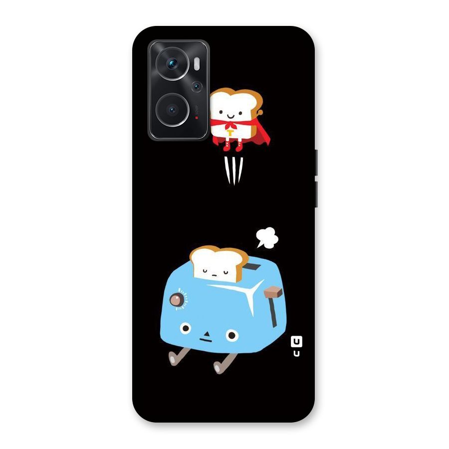 Bread Toast Back Case for Oppo K10 4G