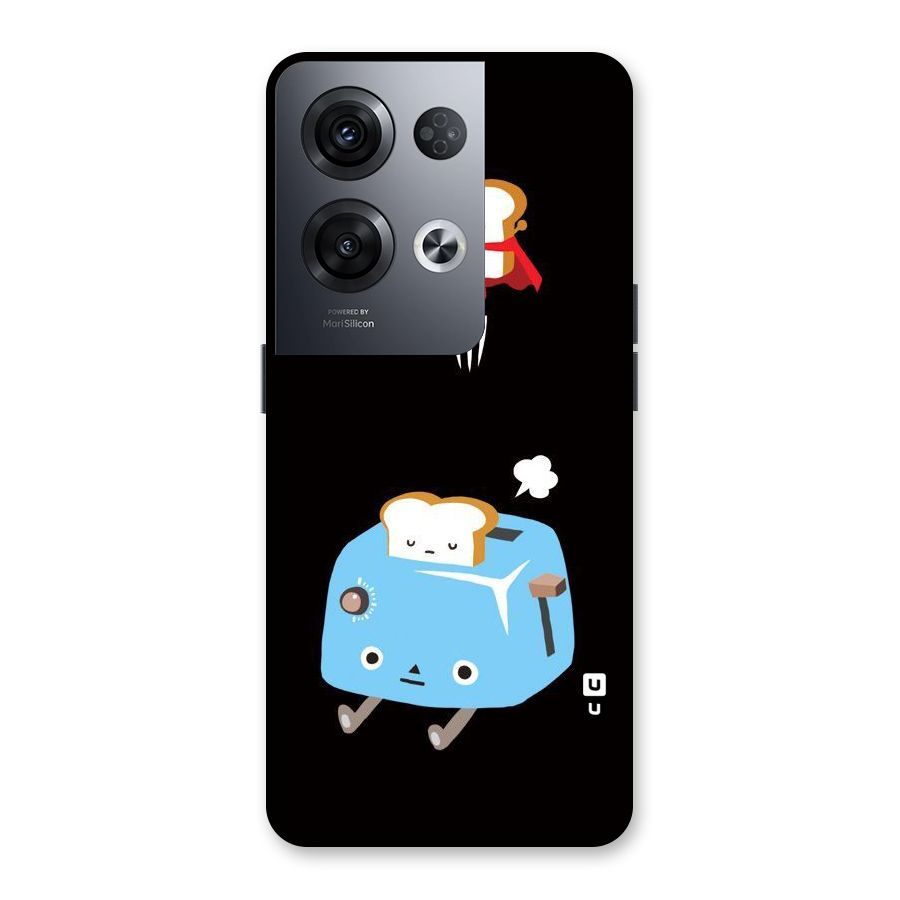 Bread Toast Back Case for Oppo Reno8 Pro 5G