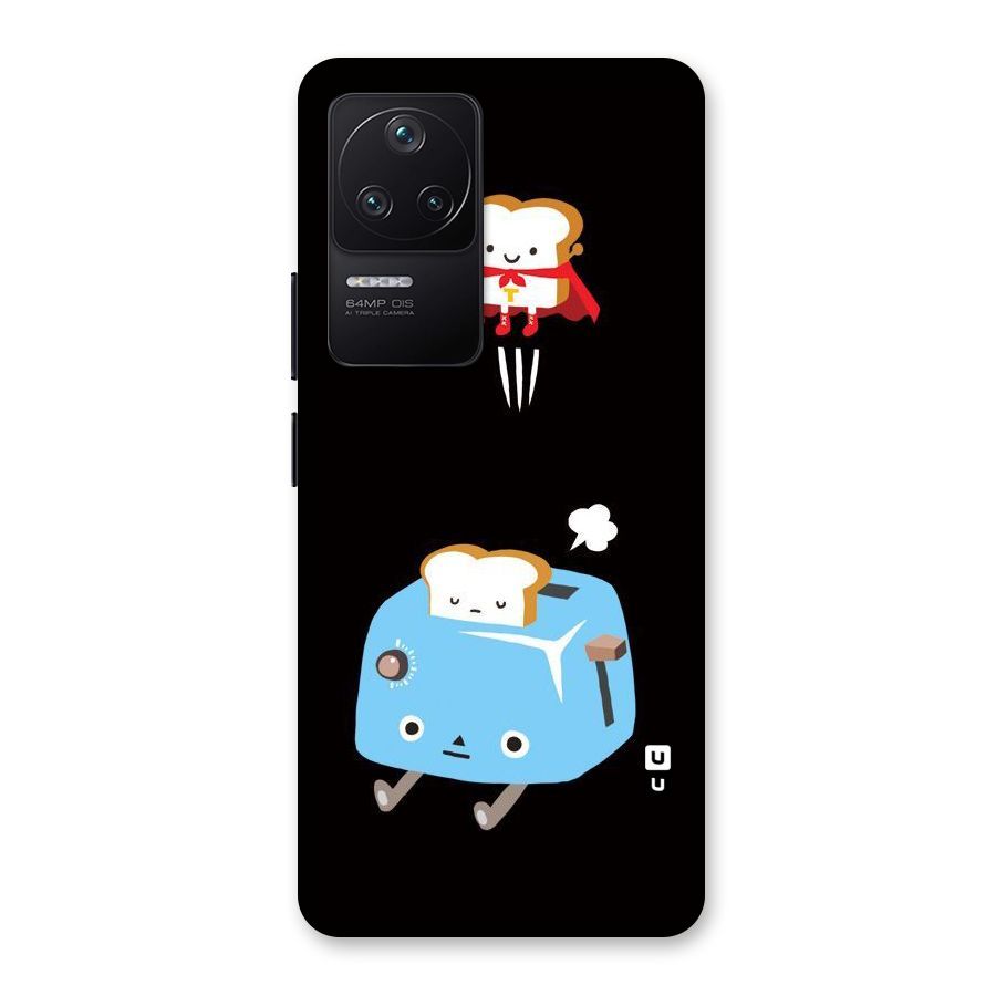 Bread Toast Back Case for Poco F4 5G