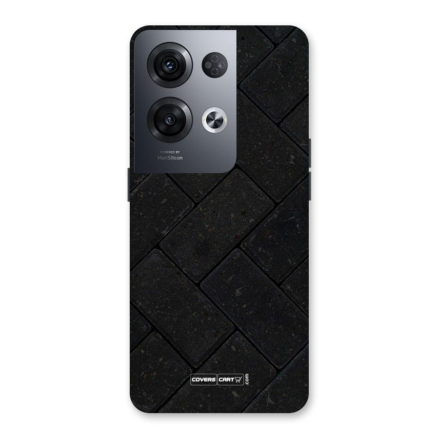 Bricks Pattern Back Case for Oppo Reno8 Pro 5G