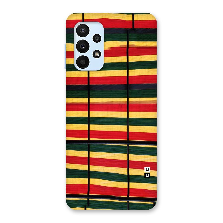Bright Colors Lines Back Case for Galaxy A23