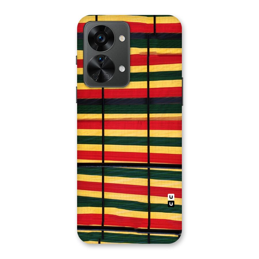 Bright Colors Lines Back Case for OnePlus Nord 2T