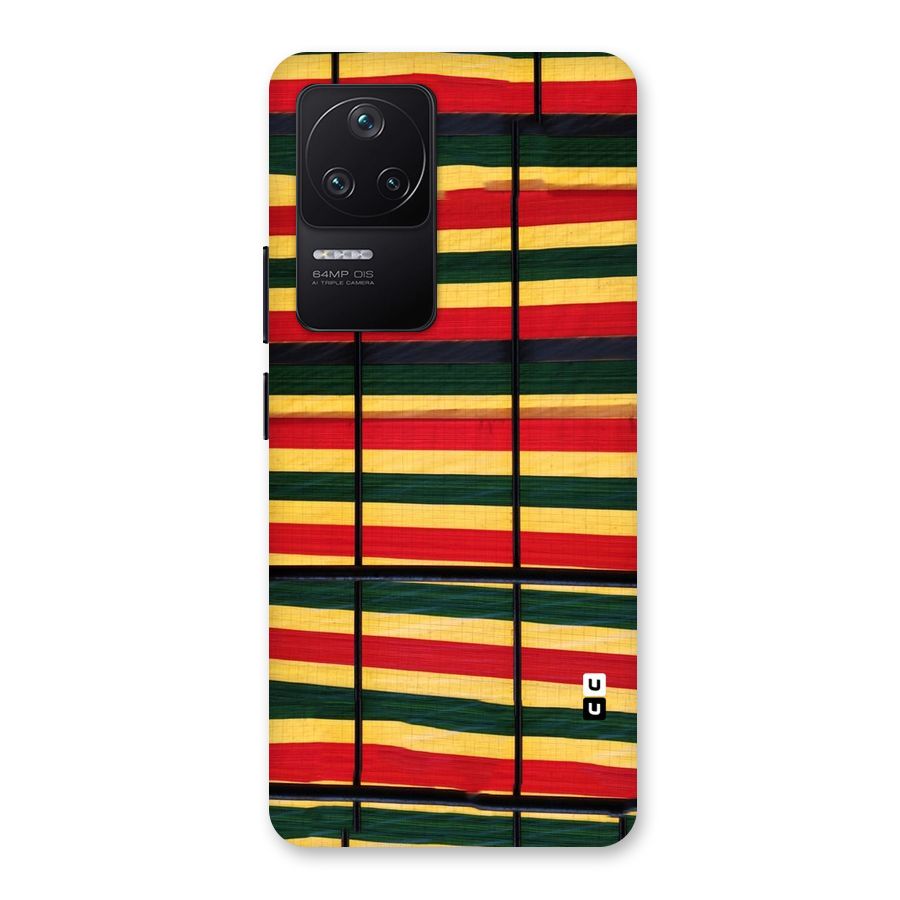 Bright Colors Lines Back Case for Poco F4 5G