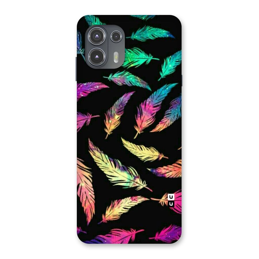 Bright Feathers Back Case for Motorola Edge 20 Fusion