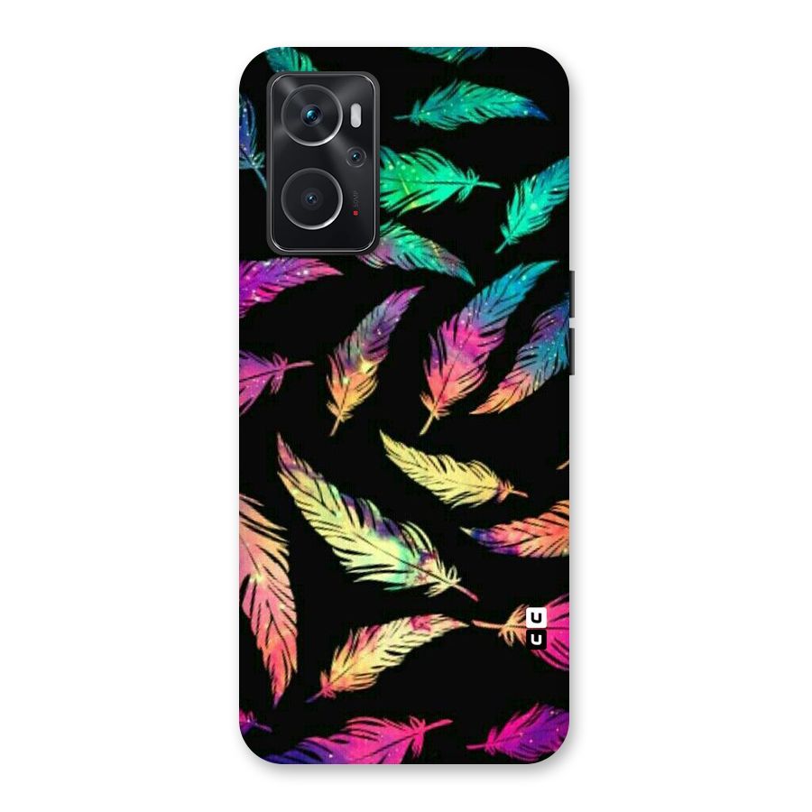 Bright Feathers Back Case for Oppo K10 4G