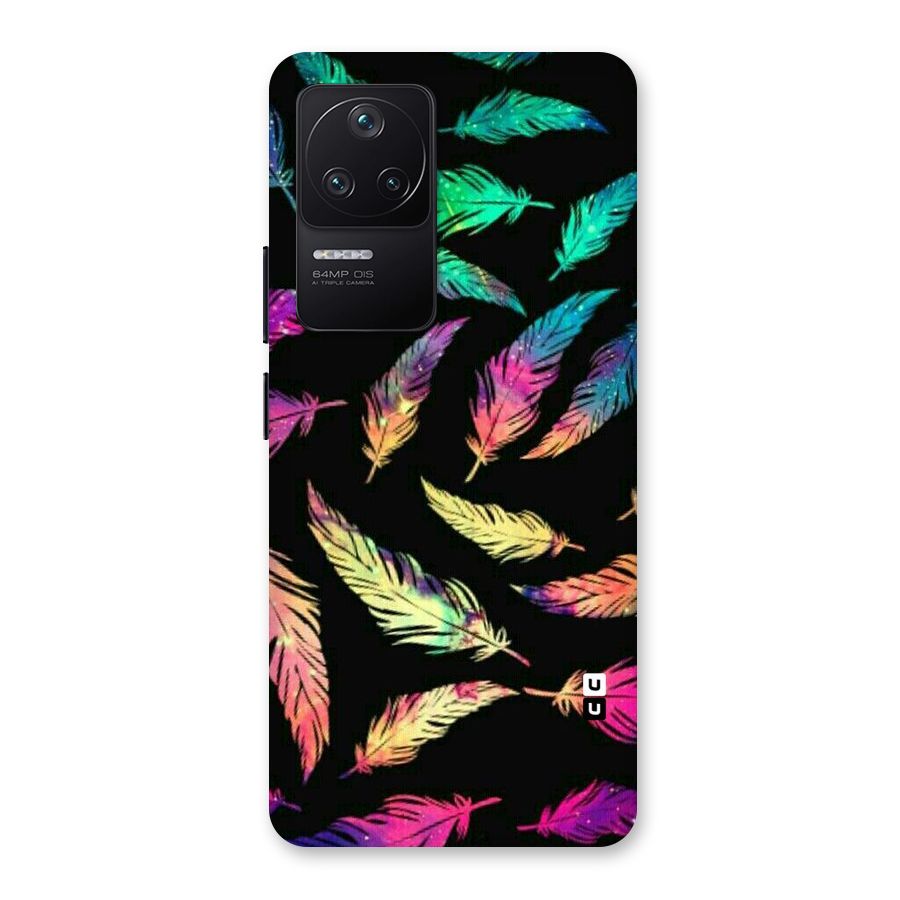Bright Feathers Back Case for Poco F4 5G