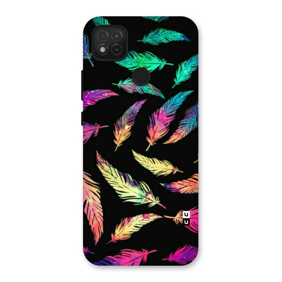 Bright Feathers Back Case for Redmi 9 Activ