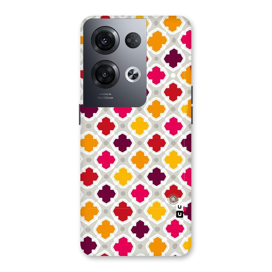 Bright Pattern Back Case for Oppo Reno8 Pro 5G