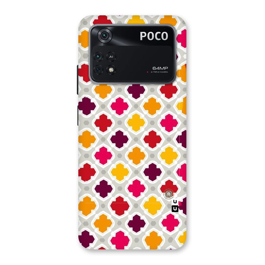 Bright Pattern Back Case for Poco M4 Pro 4G