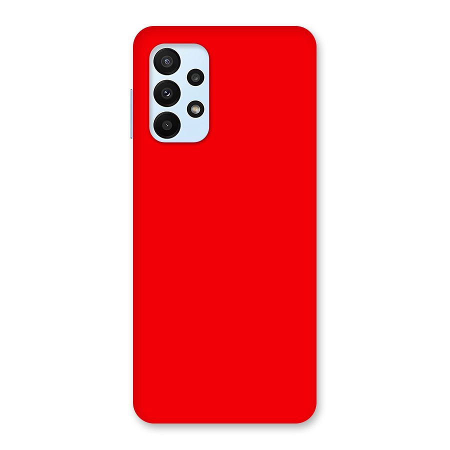 Bright Red Back Case for Galaxy A23