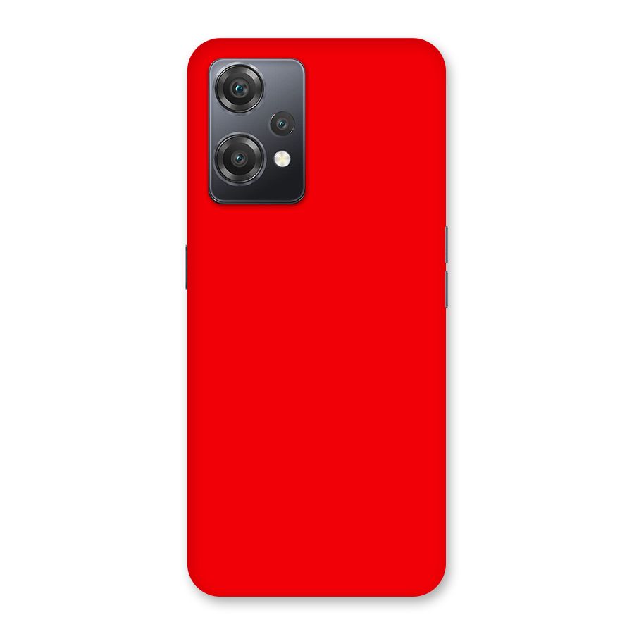 Bright Red Back Case for OnePlus Nord CE 2 Lite 5G