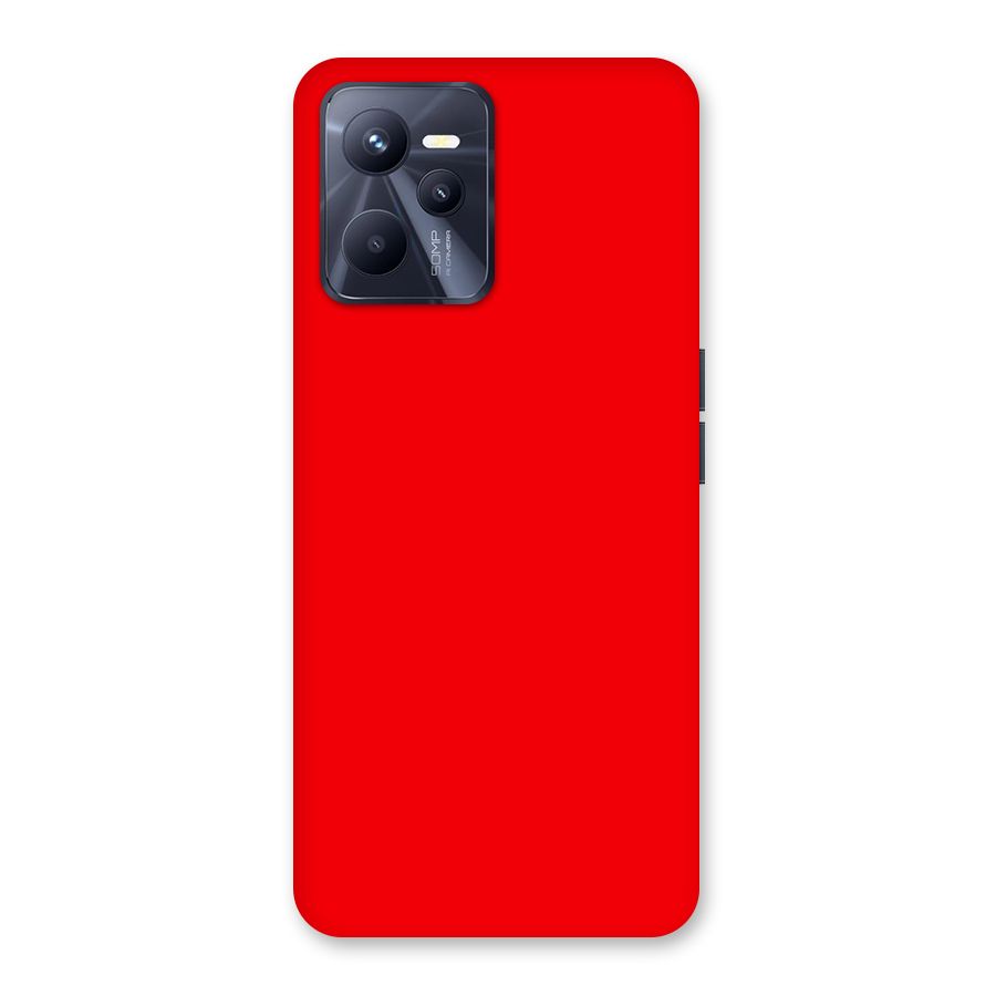 Bright Red Back Case for Realme C35