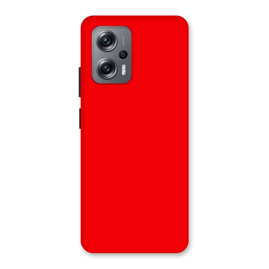 Bright Red Back Case for Redmi K50i