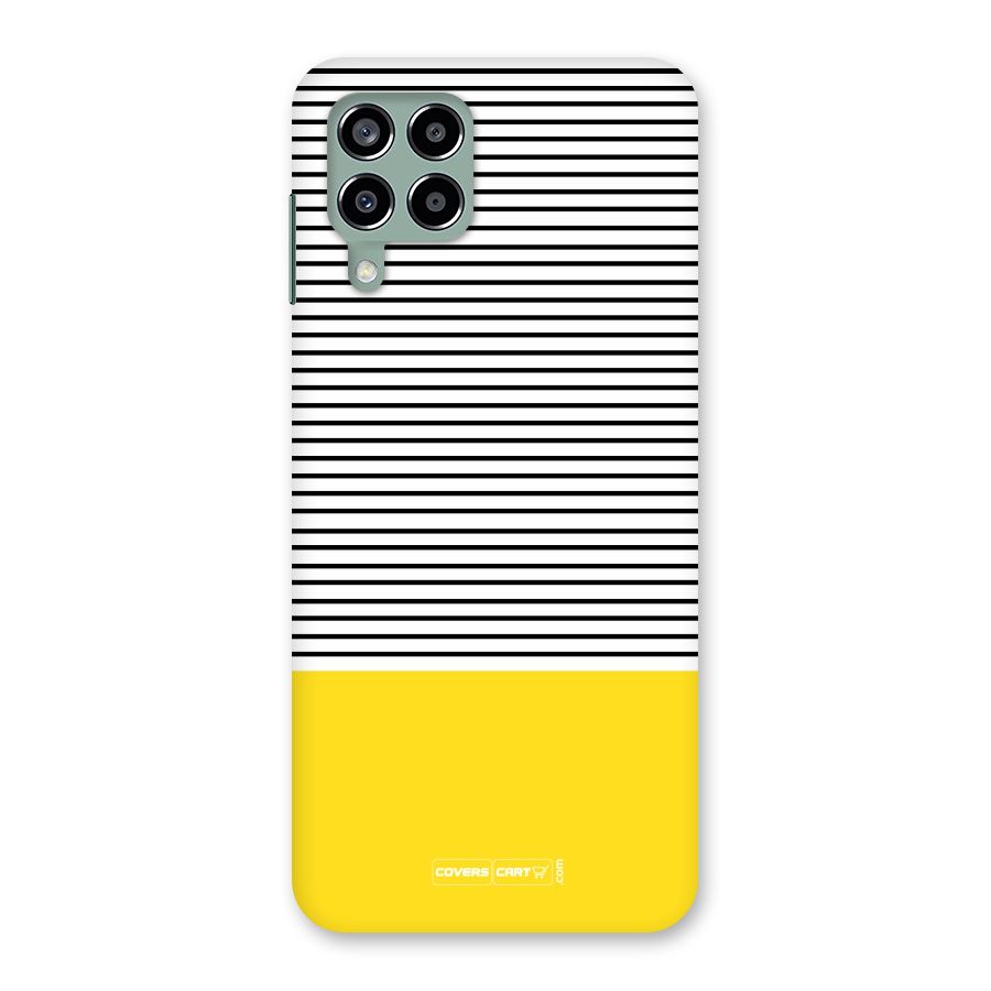 Bright Yellow Stripes Back Case for Galaxy M33