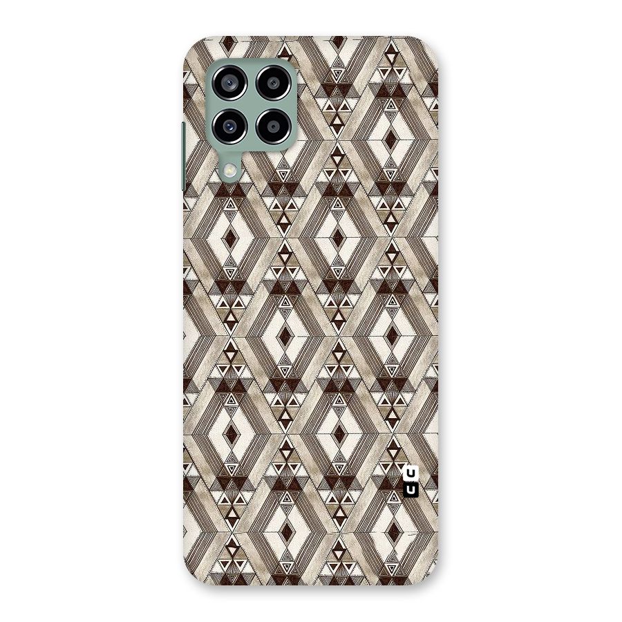 Brown Abstract Design Back Case for Galaxy M33