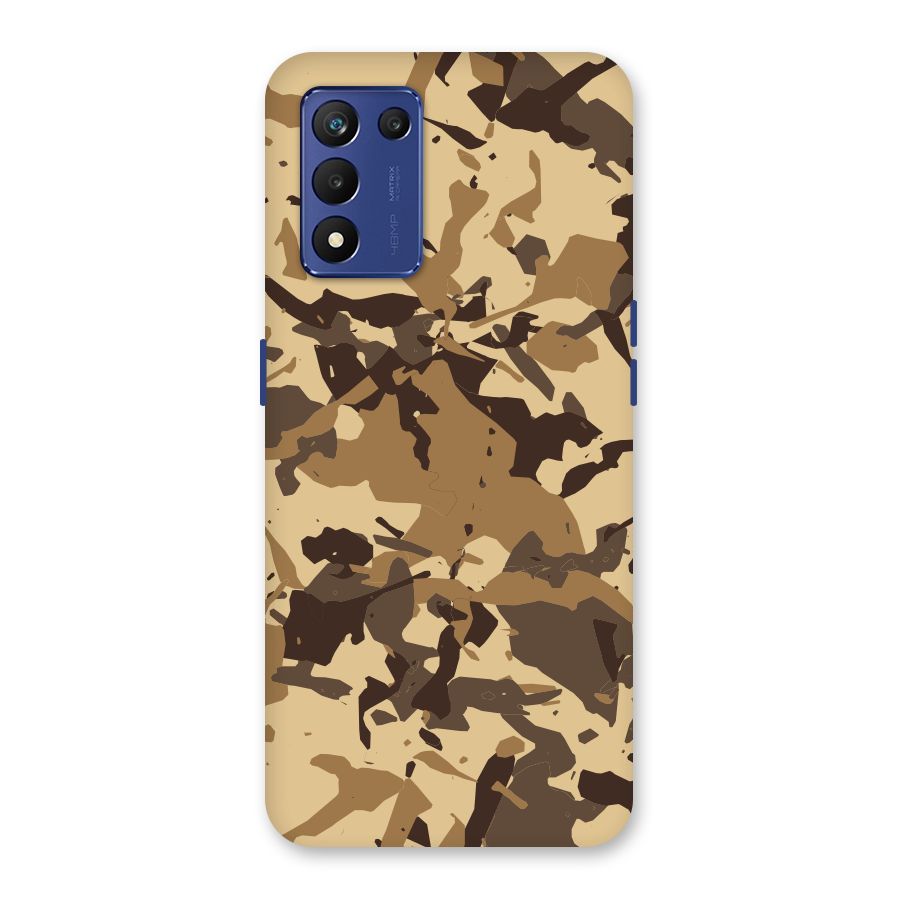 Brown Camouflage Army Back Case for Realme 9 5G Speed