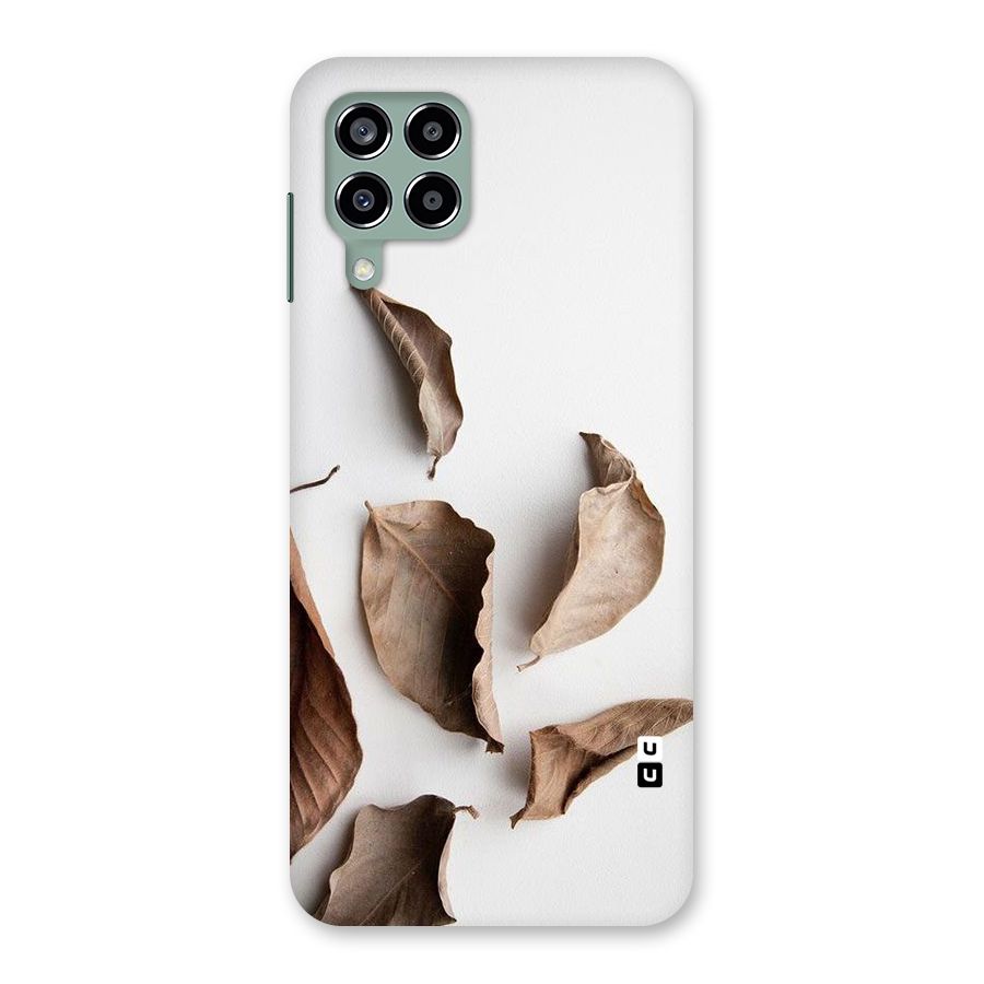 Brown Dusty Leaves Back Case for Galaxy M33
