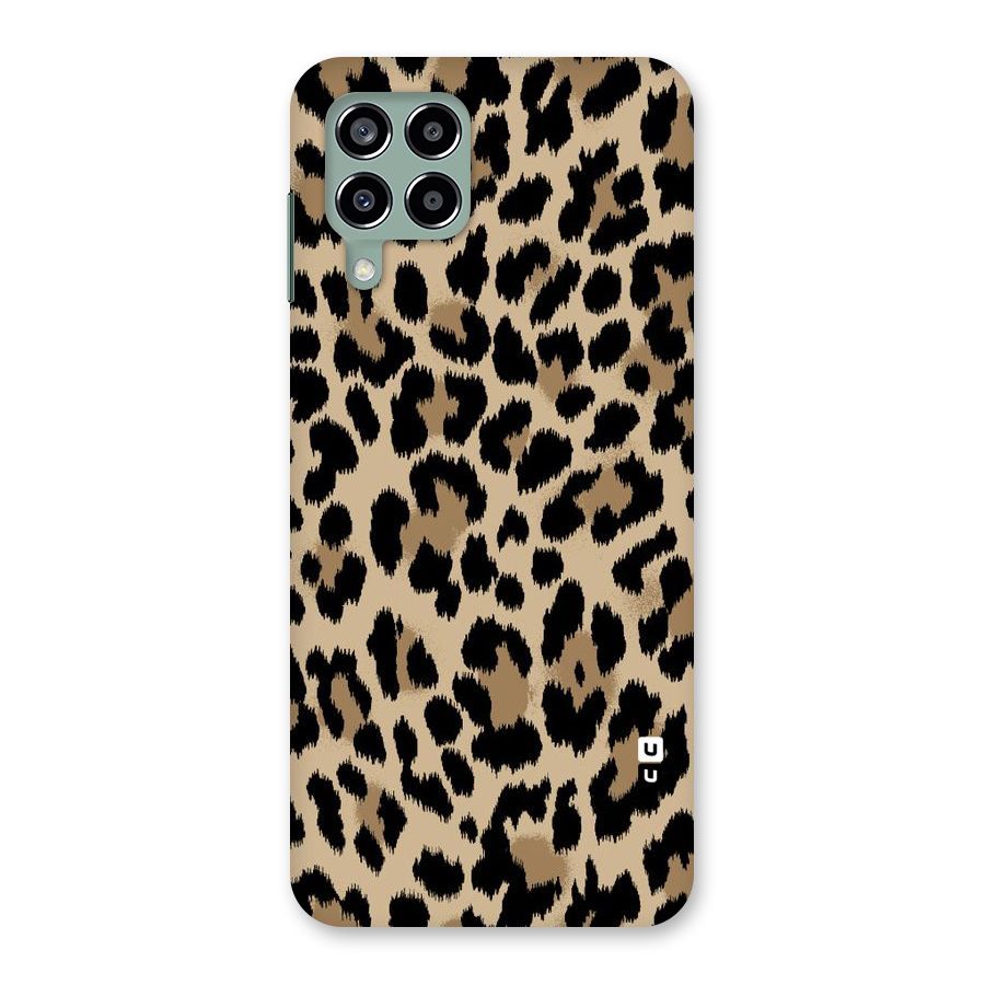 Brown Leapord Print Back Case for Galaxy M33