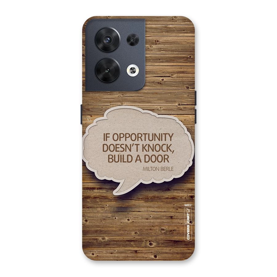 Build Your Door Back Case for Oppo Reno8 5G