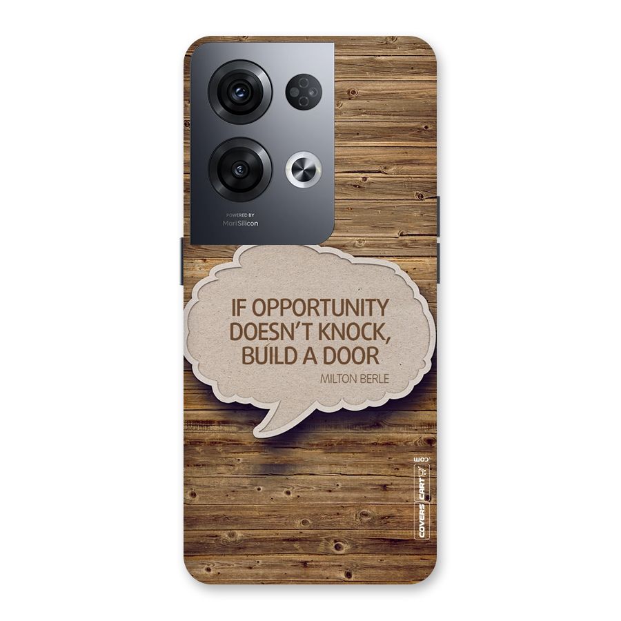 Build Your Door Back Case for Oppo Reno8 Pro 5G