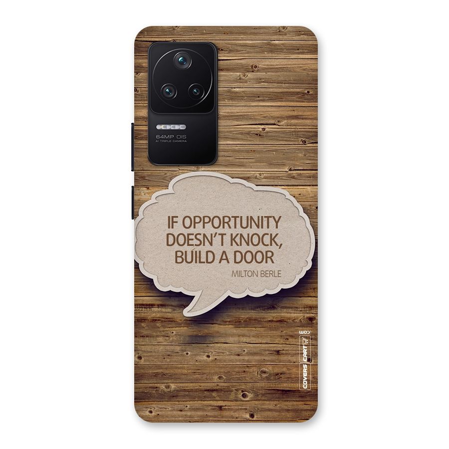 Build Your Door Back Case for Poco F4 5G
