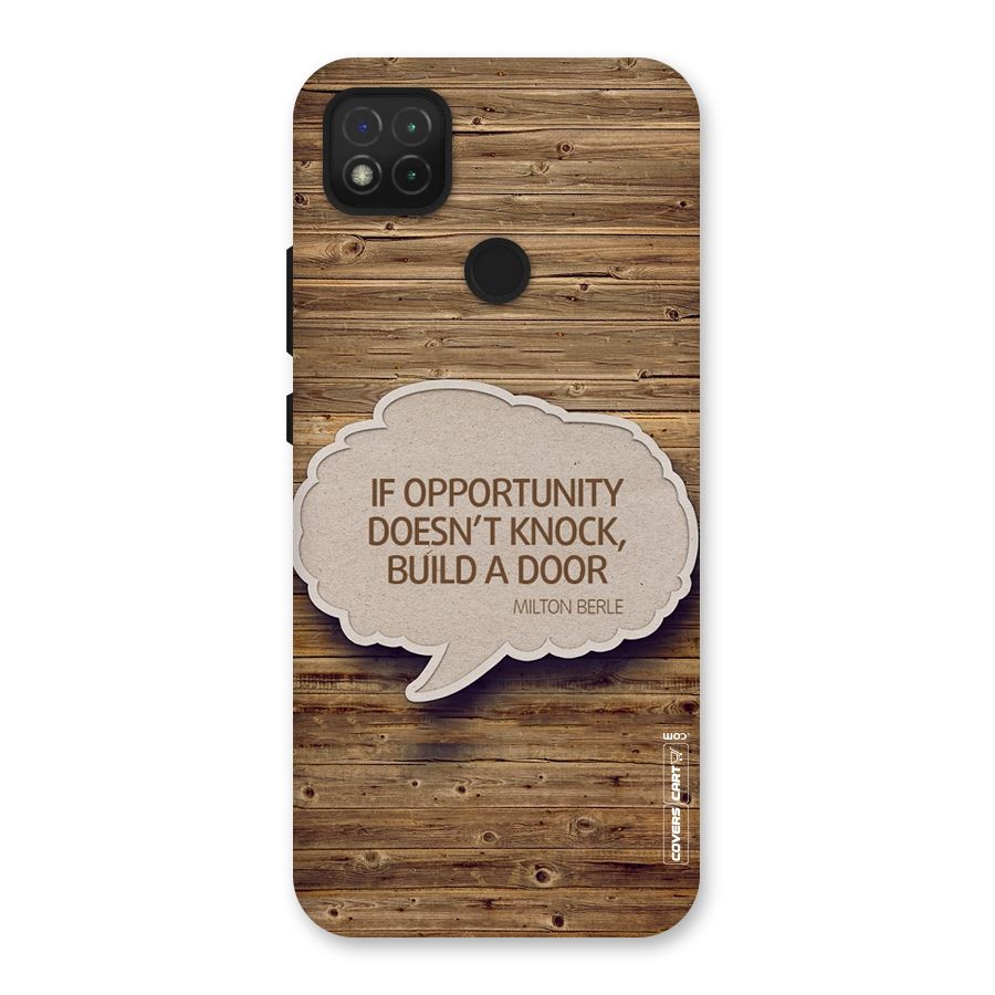 Build Your Door Back Case for Redmi 9 Activ