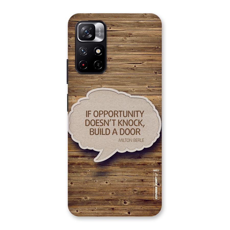 Build Your Door Back Case for Redmi Note 11T 5G