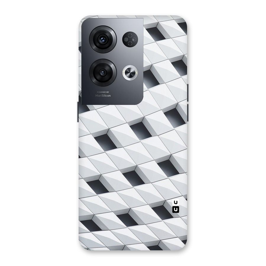 Building Pattern Back Case for Oppo Reno8 Pro 5G
