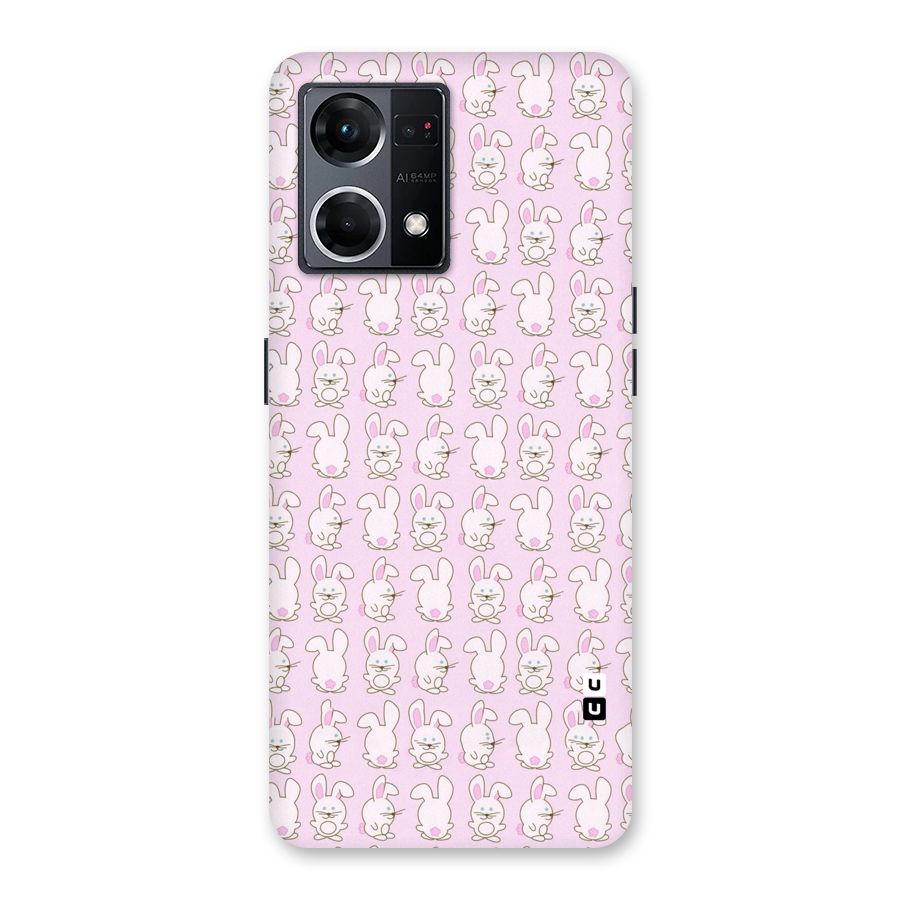 Bunny Cute Glass Back Case for Oppo F21 Pro 5G