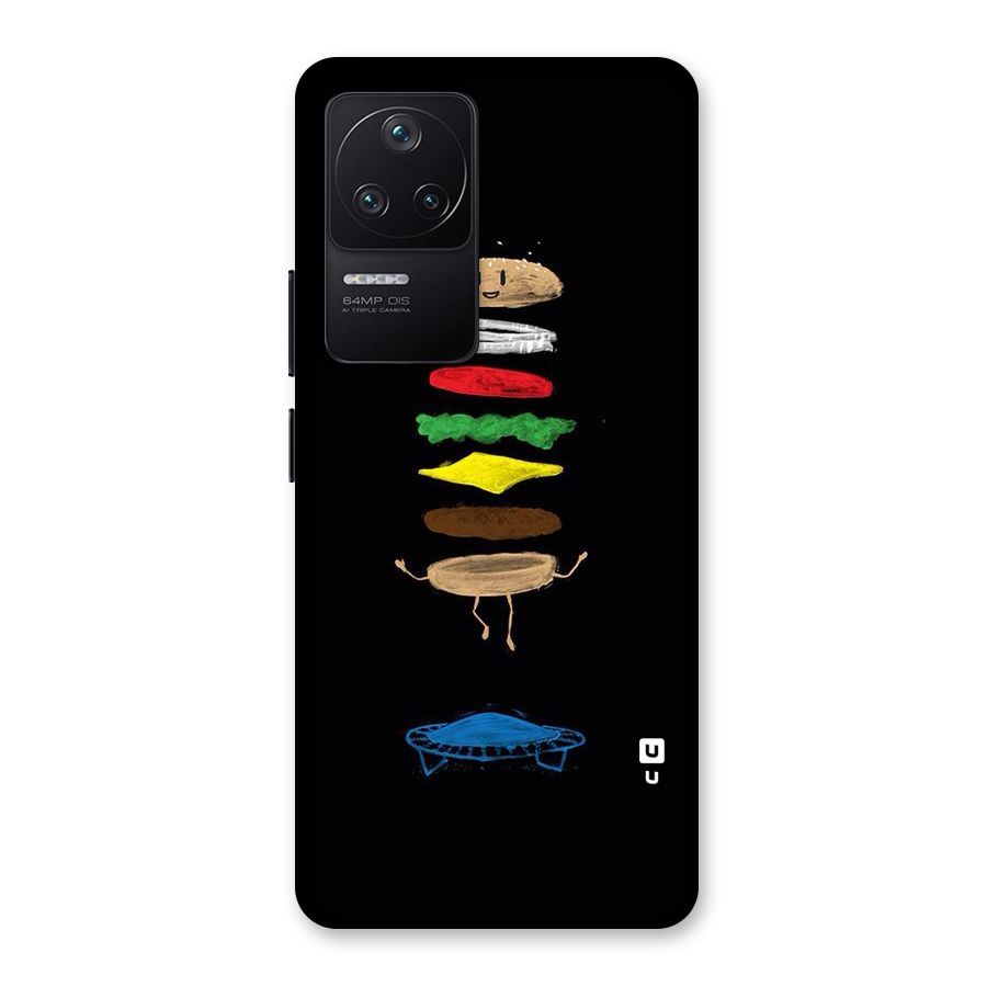 Burger Jump Back Case for Poco F4 5G
