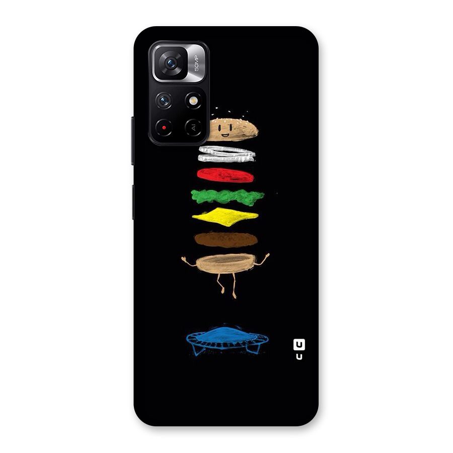 Burger Jump Back Case for Redmi Note 11T 5G