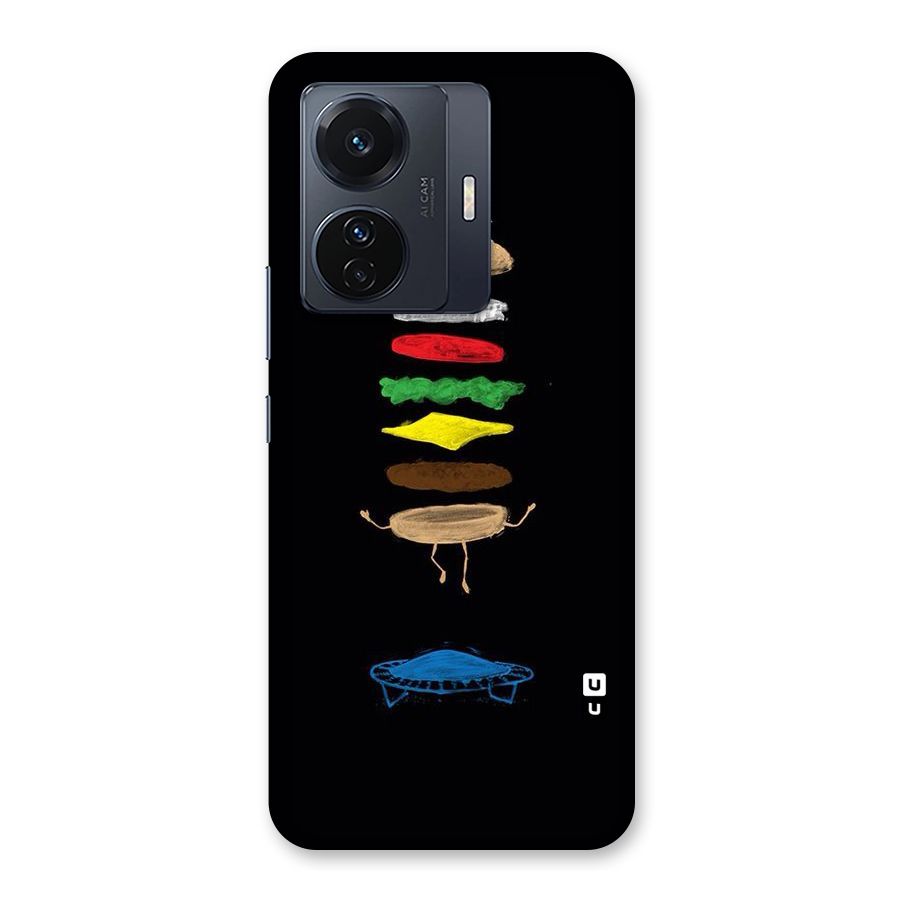 Burger Jump Back Case for Vivo T1 Pro