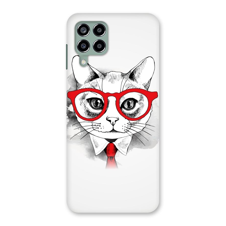 Business Cat Back Case for Galaxy M33