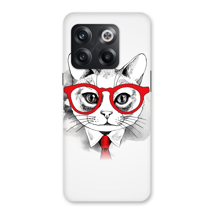 Business Cat Back Case for OnePlus 10T