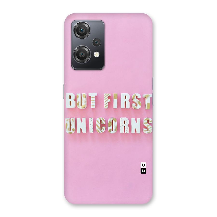 But First Unicorns Back Case for OnePlus Nord CE 2 Lite 5G