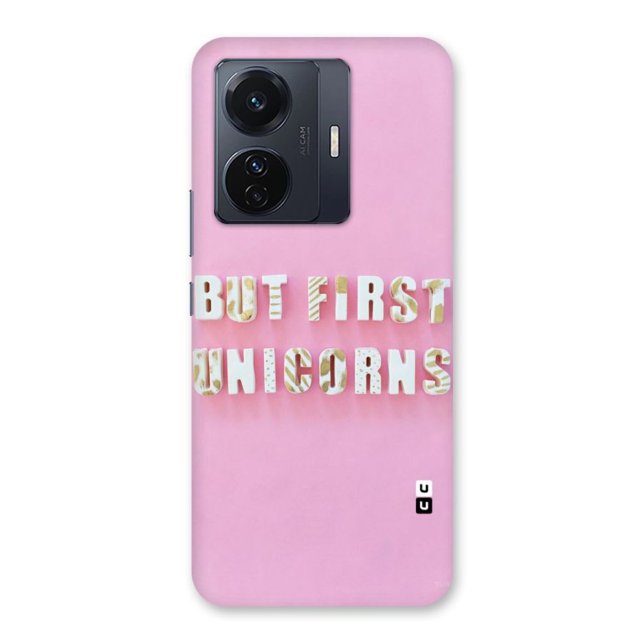 But First Unicorns Back Case for Vivo T1 Pro