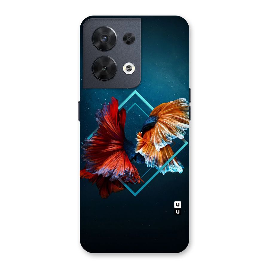 Butterfly Diamond Design Back Case for Oppo Reno8 5G